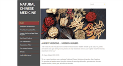 Desktop Screenshot of naturalchinesemedicine.com